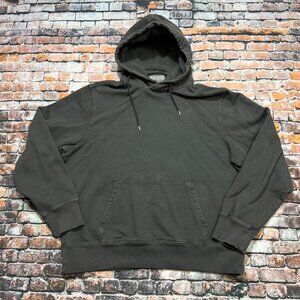 American Eagle Outfitters Men's Hoodie XXL Dark Charcoal Grey - Very Heavy